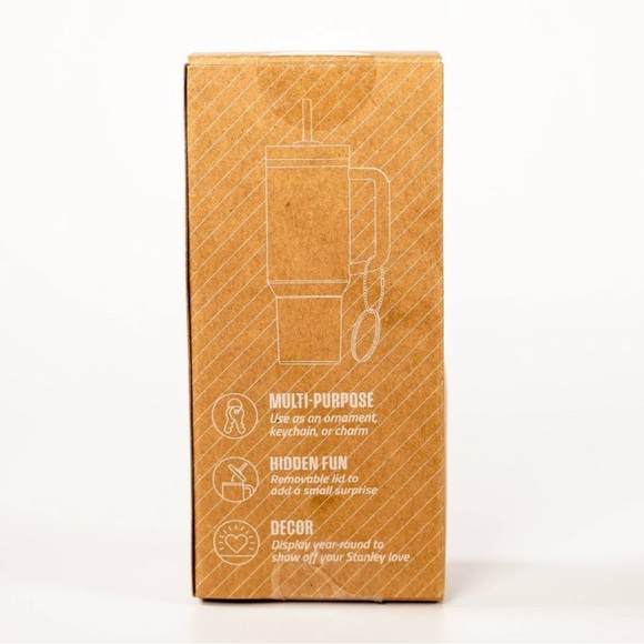 Bundle of 2 mini stanley cup keychain ornaments Red and Honey talks - Picture 11 of 11